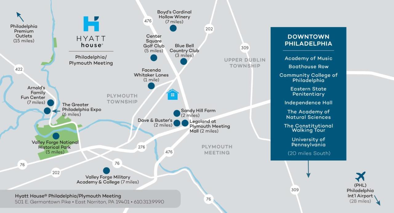 Hotel Hyatt House Philadelphia/plymouth Meeting